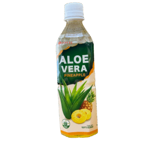 LOTTE - BEBIDA DE ALOE VERA SABOR A PIÑA 500ML