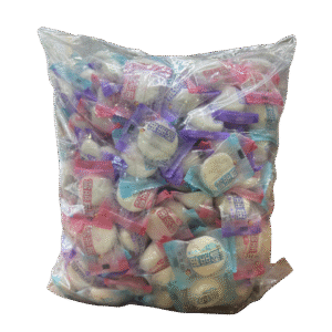 MARSHMELLOS SABOR A FRESA, NARANJA, UVA Y ARÁNDANO 1KG