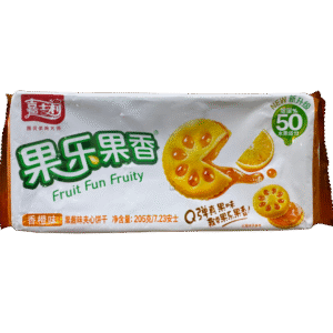 GALLETAS SANDWICHS RELLENAS SABOR NARANJA 205GR