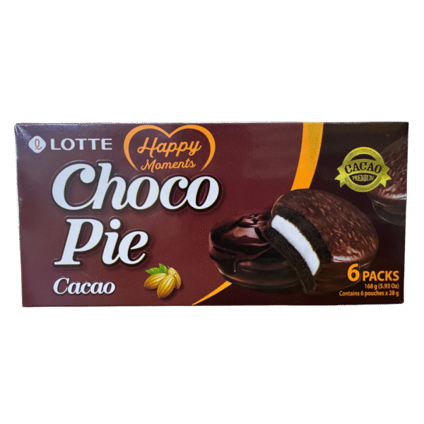 LOTTE - CHOCO PIE CACAO 168GR