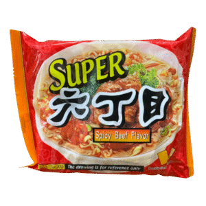 FIDEOS INSTANTÁNEOS CON VEGETALES SABOR A CARNE PICANTE 90GR