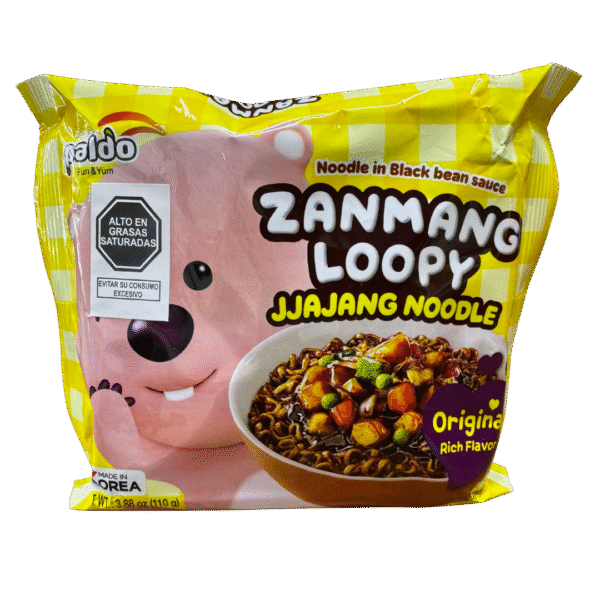 FIDEOS INSTANTÁNEOS CON PASTA DE SOJA NEGRA 110GR