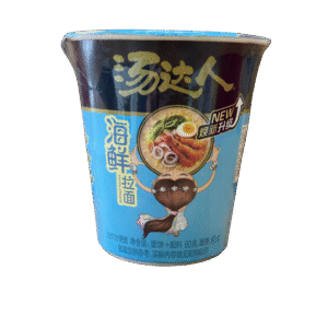 SOPA INSTANTÁNEA EN VASO CON FIDEOS SABOR MARISCO 82GR