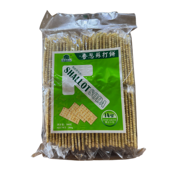 GALLETA DE SODA SABOR A CEBOLLA 360GR