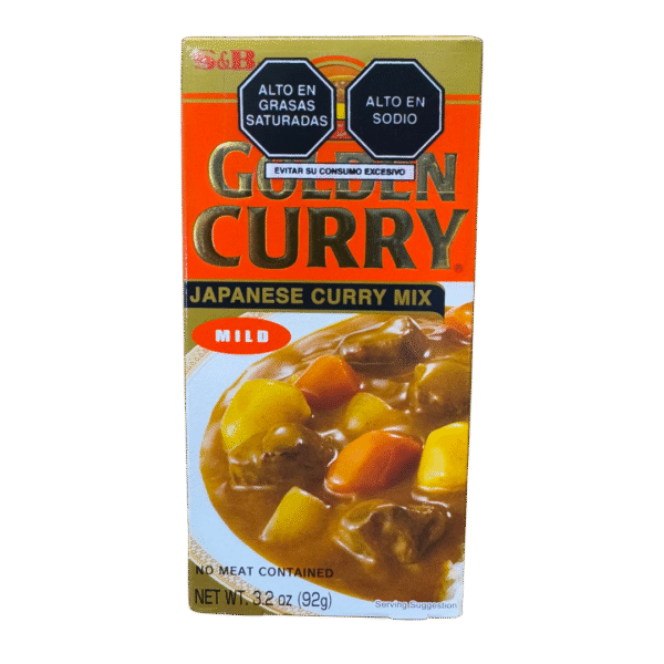S&B GOLDEN CURRY MILD 92GR