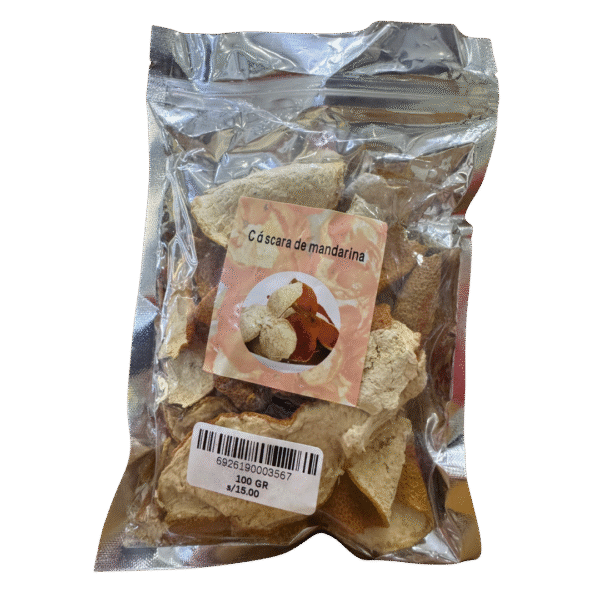 CÁSCARA DE MANDARINA SECO CHENPI 100GR