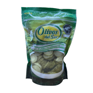 PICKLES EN SALMUERA RODAJAS 850GR
