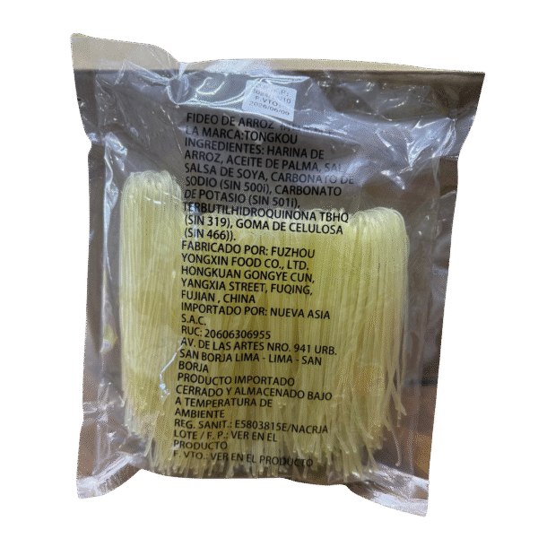 FIDEOS DE ARROZ 500GR