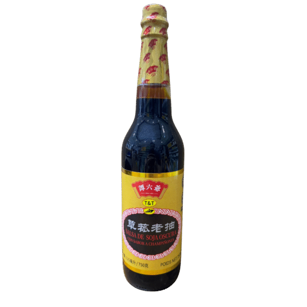 SALSA DE SOJA SABOR CHAMPIÑONES 625ML