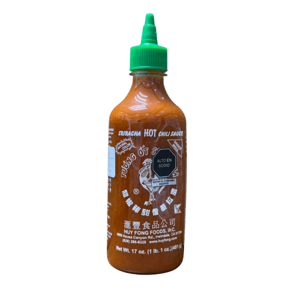 SALSA PICANTE DE CHILE - SRIRACHA HOT CHILI SAUCE 481GR