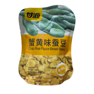 BOCADITOS DE HABAS SABOR A HUEVAS DE CANGREJO 75GR